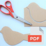 werkbeschrijving vogel knutselen diy